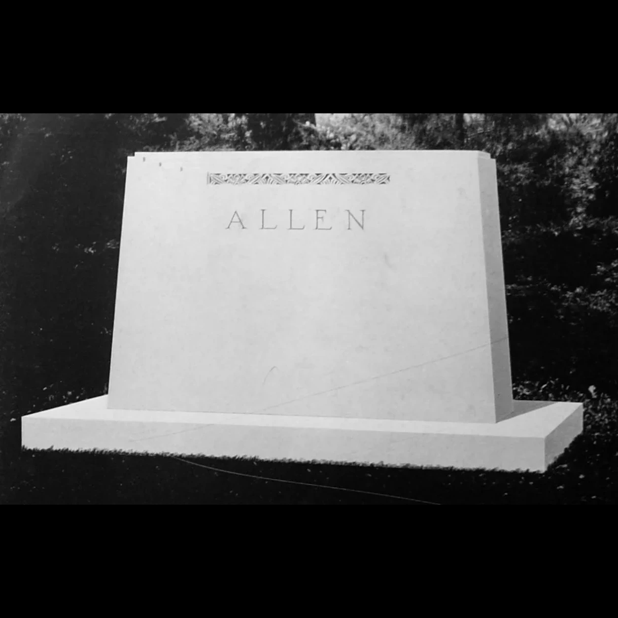Historical catalog design: allen
