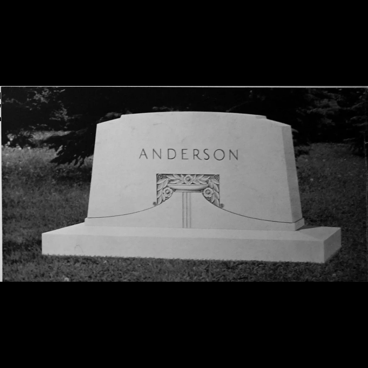Historical catalog design: anderson