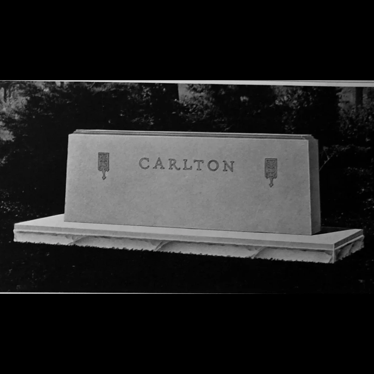 Historical catalog design: carlton