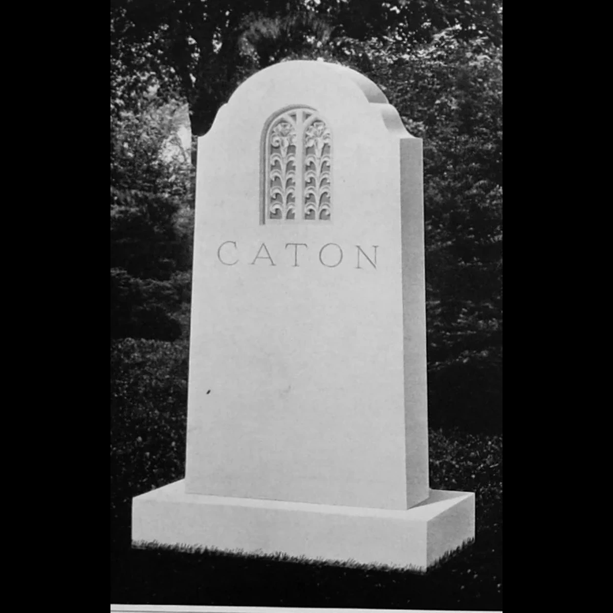 Historical catalog design: caton