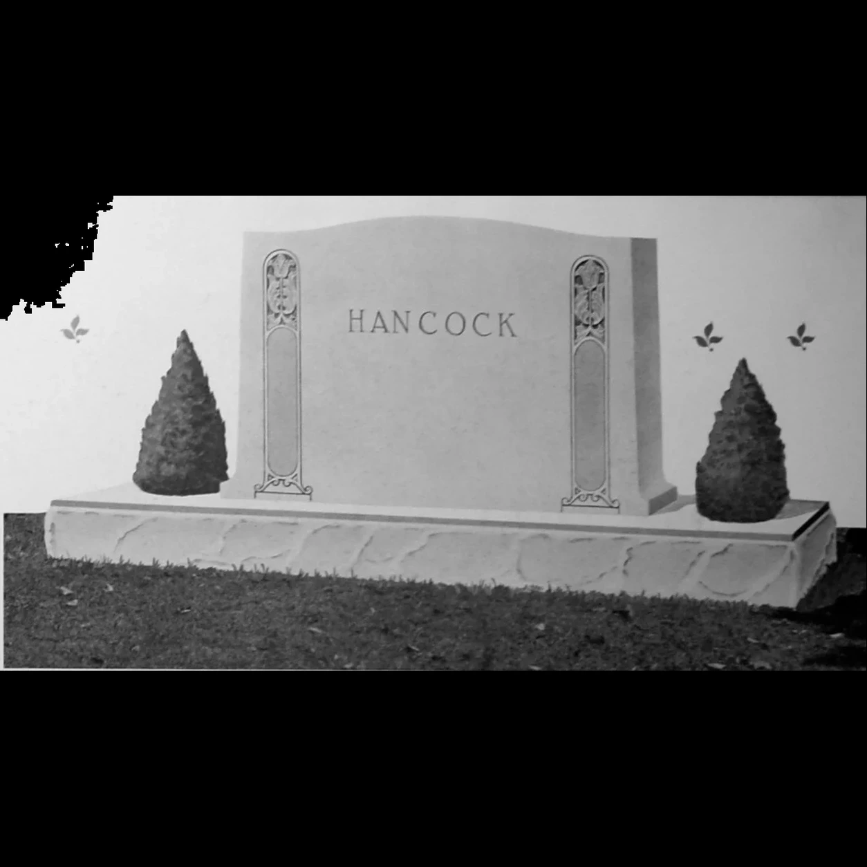 Historical catalog design: hancock