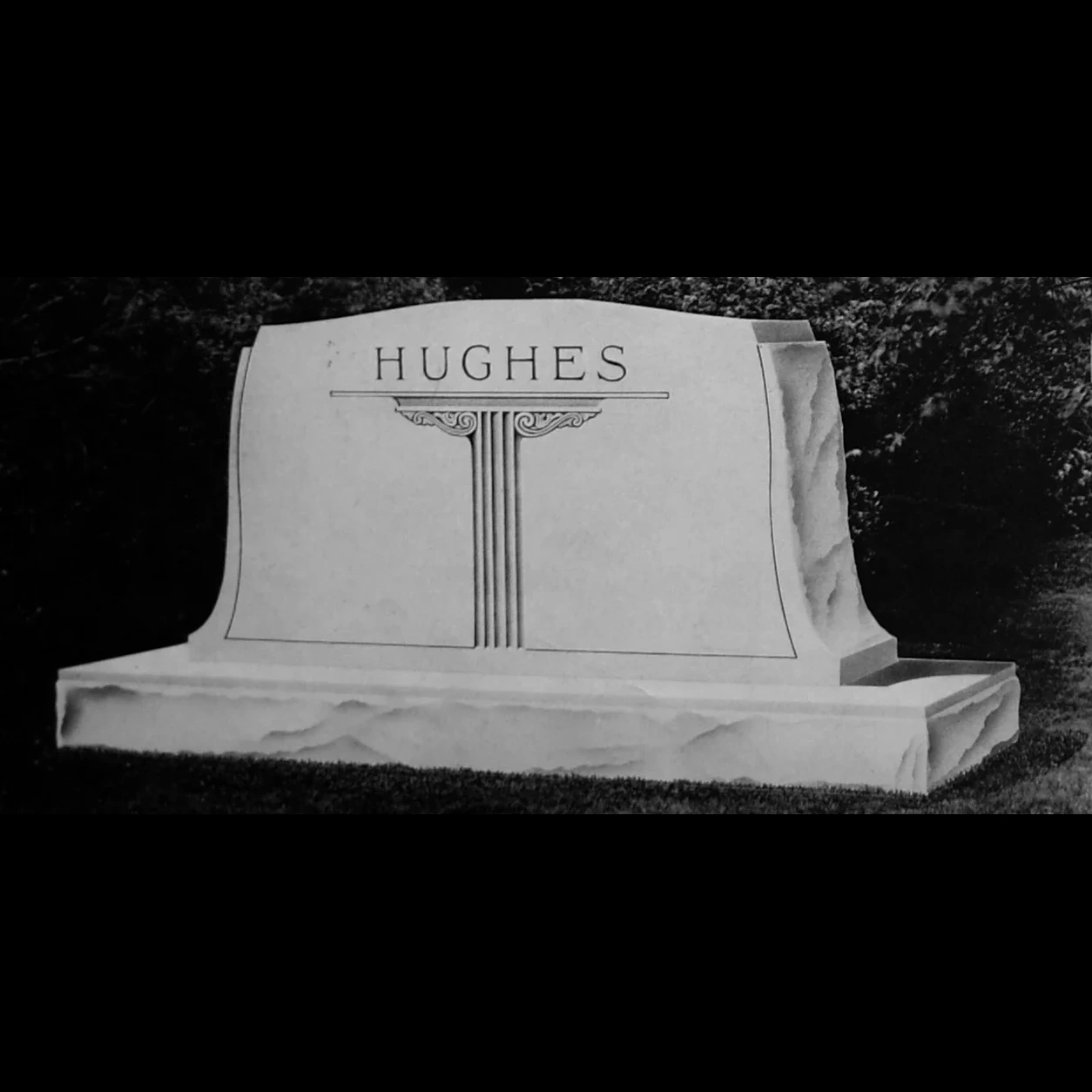 Historical catalog design: hughes