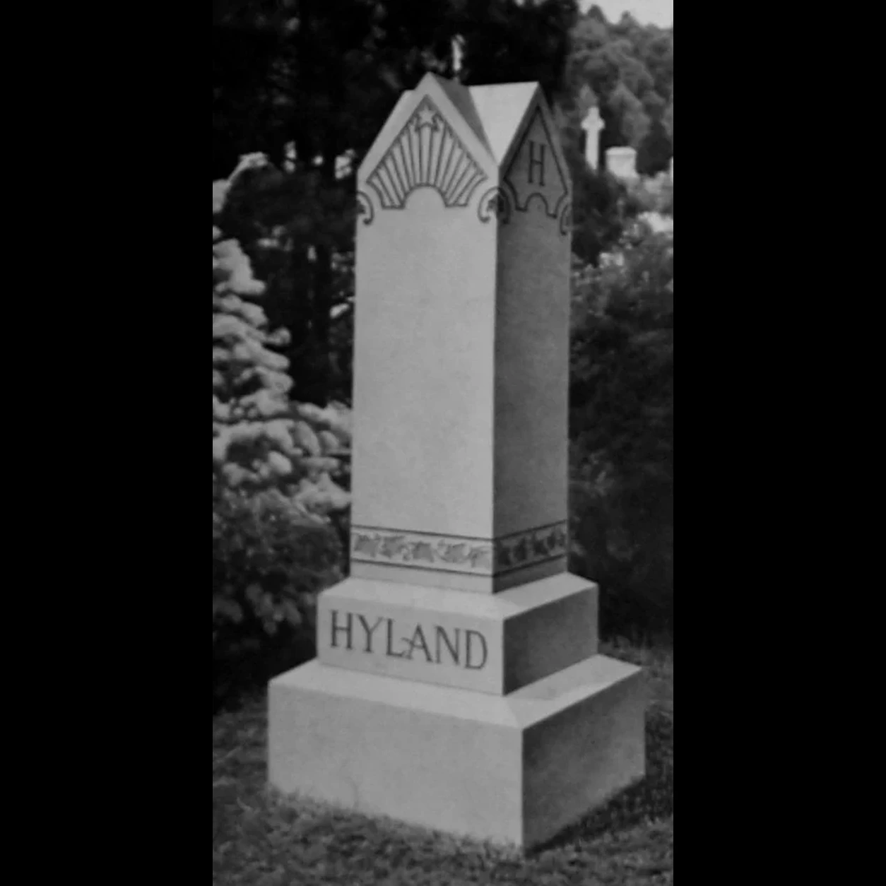Historical catalog design: hyland