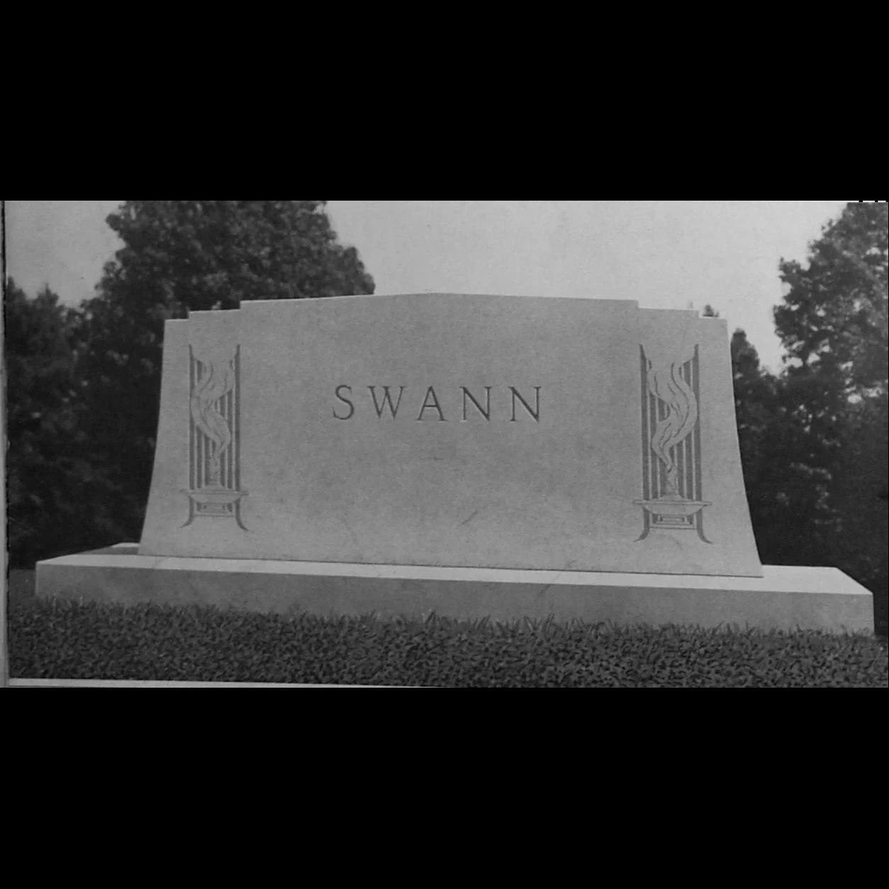 Historical catalog design: swann