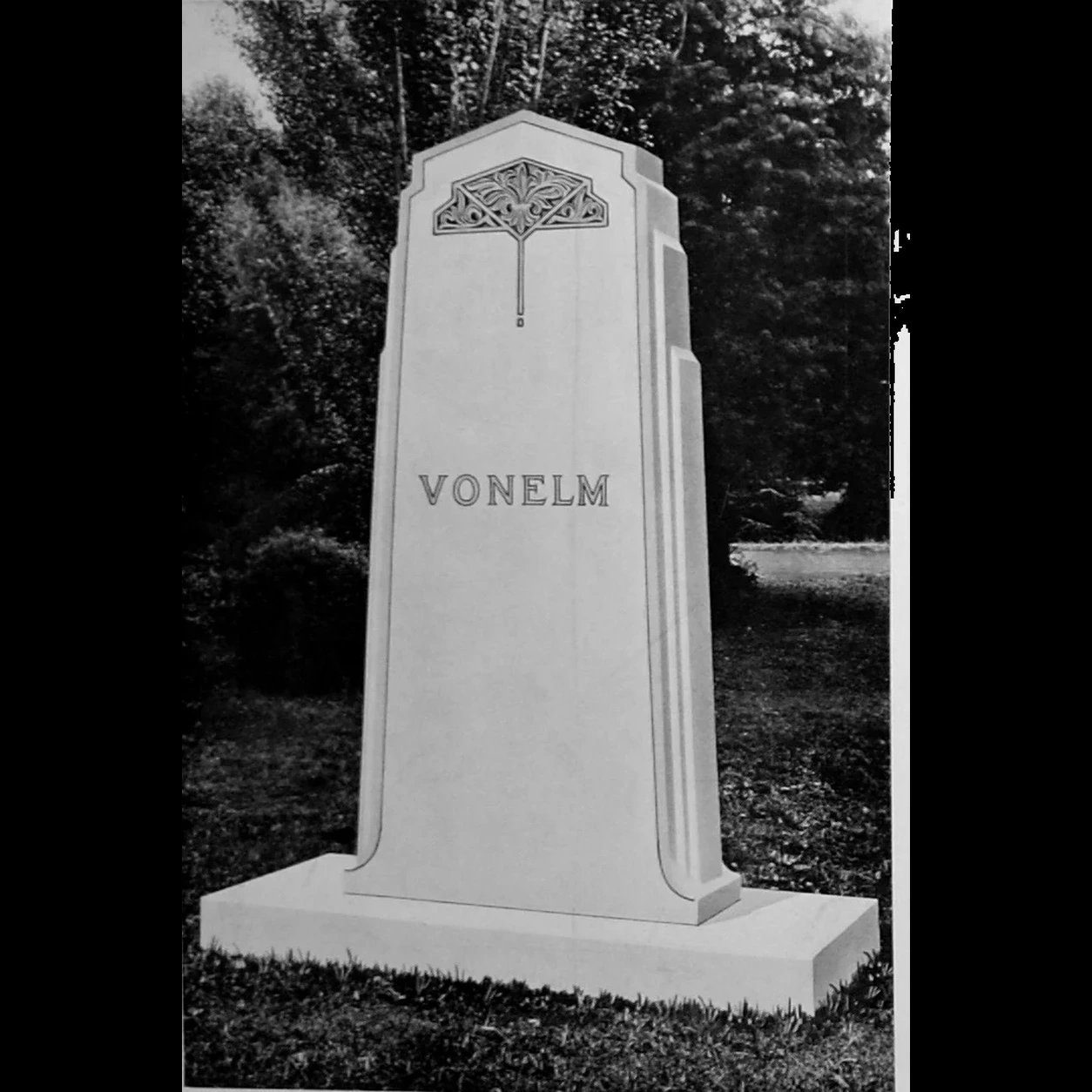 Historical catalog design: vonelm